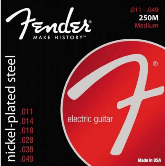 ENCORDOAMENTO FENDER GUITARRA 011 PURE NICKEL 150M          