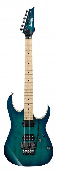 Guitarra Ibanez Prestige Japan Rg652ahm Nebula Green Burst C/ Case