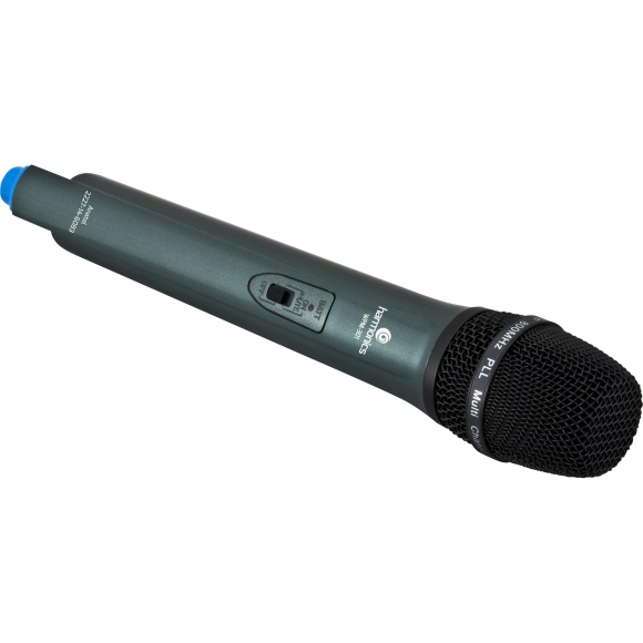 Microfone Sem Fio Duplo UHF WPM-301TW Preto HARMONICS