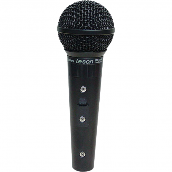 Microfone Vocal Profissional SM-58 P4 Preto LESON