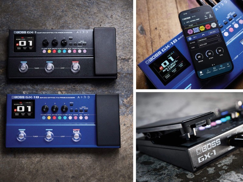 Boss GX-1 e GX-1B: o que elas têm de melhor do que as pedaleiras Boss anteriores?
