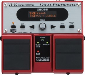 Pedal Voz Boss VE-20 Processador Vocal