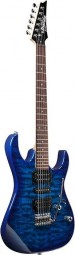 Guitarra Ibanez Gio GRX70QA Transparent Blue Burst