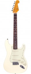 Guitarra SX SST62 Vintage Series Plus Vintage White