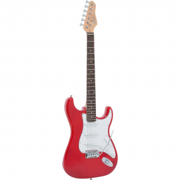 Guitarra Strato G-100 Vermelha GIANNINI