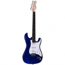 Guitarra Strato 3S G-100 Azul GIANNINI