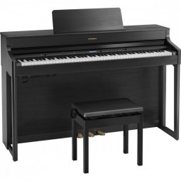 Piano Digital Roland HP702 Charcoal Black