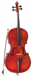 Violoncelo Vivace CMO44 Mozart 4/4 com Bag