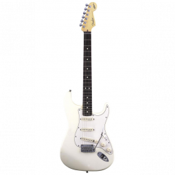 GUITARRA FENDER STRATO SIG SERIE JEFF BECK OLYMPIC WHITE