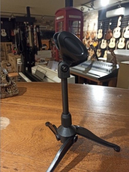 Pedestal Para Microfone de Mesa Smart SM-080 com Pés Flexíveis