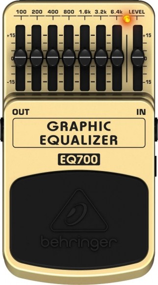 Pedal Behringer Graphic Equalizer EQ700 Guitarra