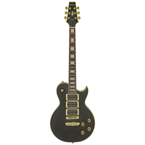 Guitarra Les Paul Aria PE-350PF Aged Black