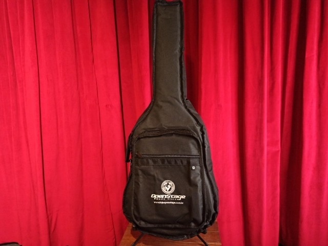 Bag Para Violão Folk Com Bolso Cargo Openstage
