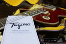 Guitarra Les Paul Tagima TLP Flamed + Case Transparent Red