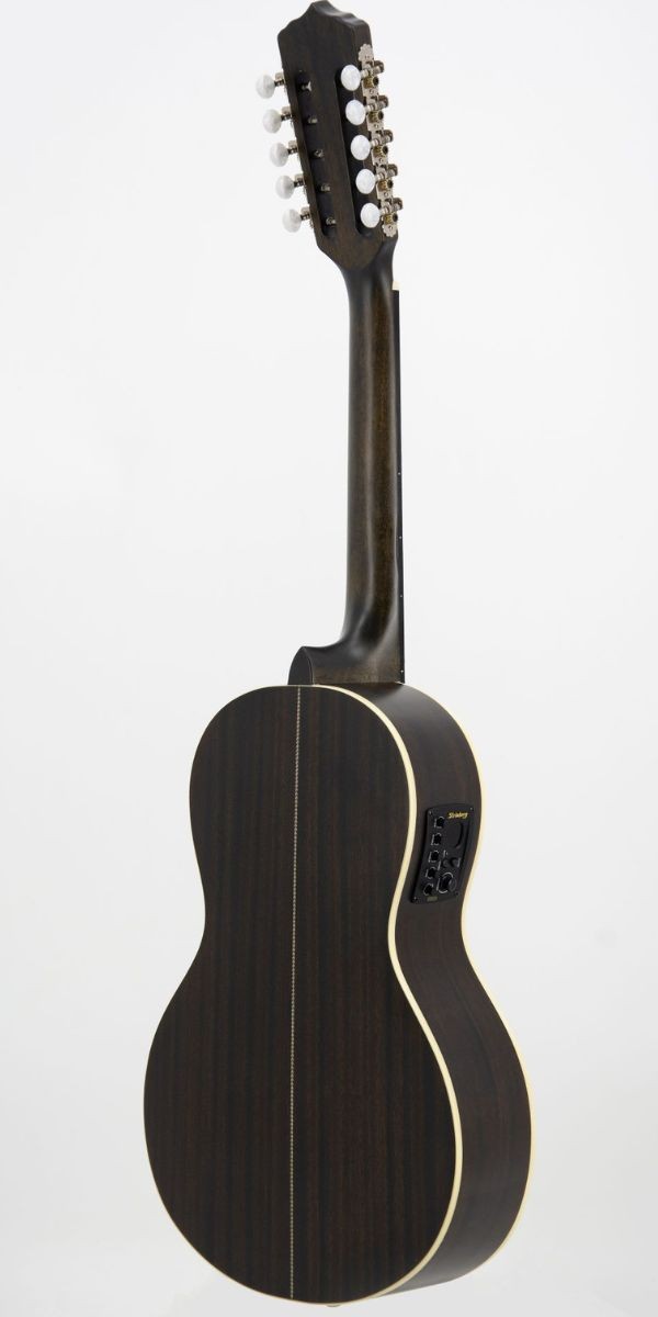 Viola Caipira Elétrica Strinberg Vs25e Tos Tobacco Satin 10 Cordas Com Afinador 