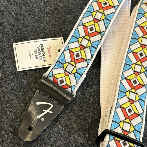 Correia Fender Pasadena Woven Cathedral 2" Para Guitarra e Baixo 