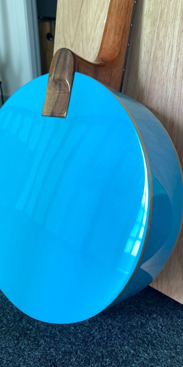 Banjo Rozini Rj11.el.az Color Azul Caixa Larga Elétrico Passivo 