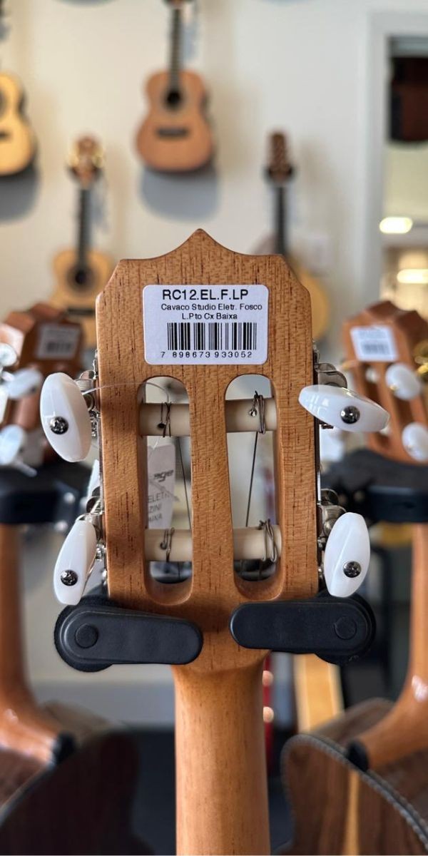 Cavaquinho Elétrico Rozini Studio Rc12 Passivo Natural Fosco Caixa Baixa 