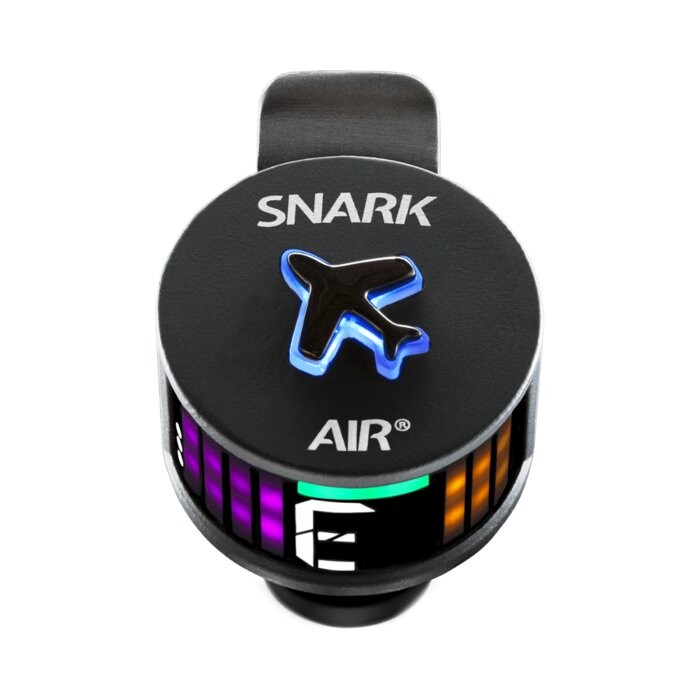 Afinador Snark Air-1 Recarregável Chromatic Clip on Led 