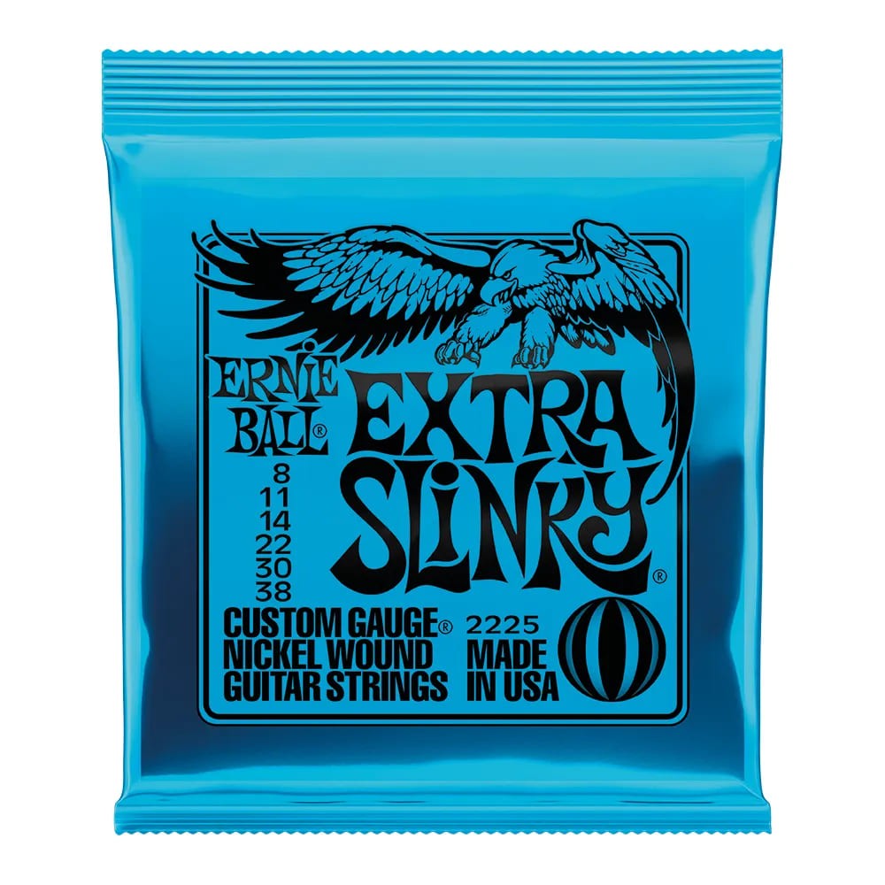 Corda Ernie Ball 008 Extra Slinky Níquel Para Guitarra 
