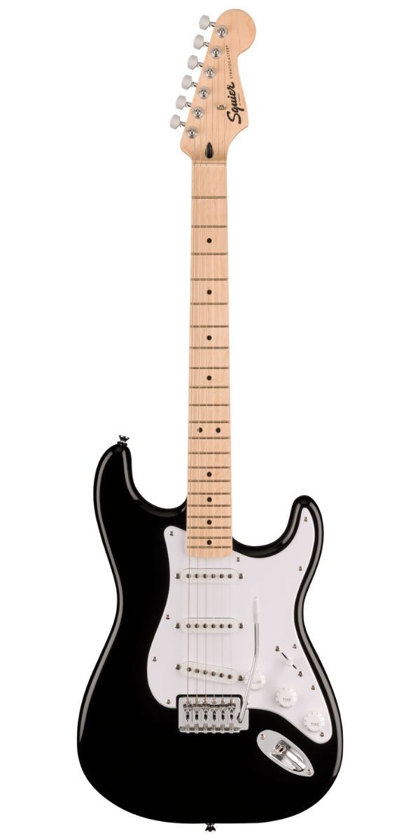 Guitarra Squier Sonic Stratocaster Maple Black by Fender | Openstage Revenda Oficial Fender 