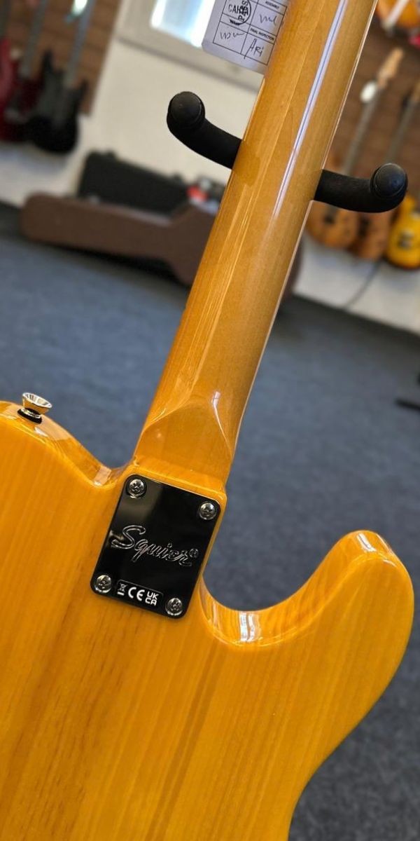 Guitarra Squier Affinity Series Telecaster Left-handed Canhota Butterscotch Blonde Maple by Fender 