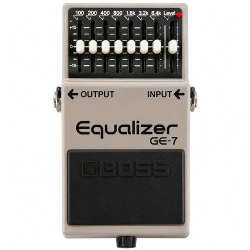 Pedal Boss Ge-7 Equalizador Gráfico 7 Bandas Para Guitarra 