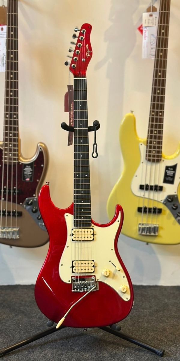 Guitarra Tagima Tg-525 hh Candy Apple Escudo Awh 