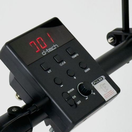 Bateria Eletrônica D-tech Pulse pc Completa Usb Para Estudo 