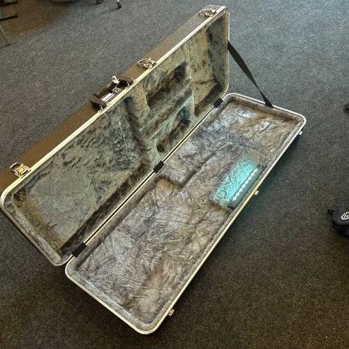 Case Guitarra Gator Gc-electric-led Abs Rígido Preto Com Iluminação Led 
