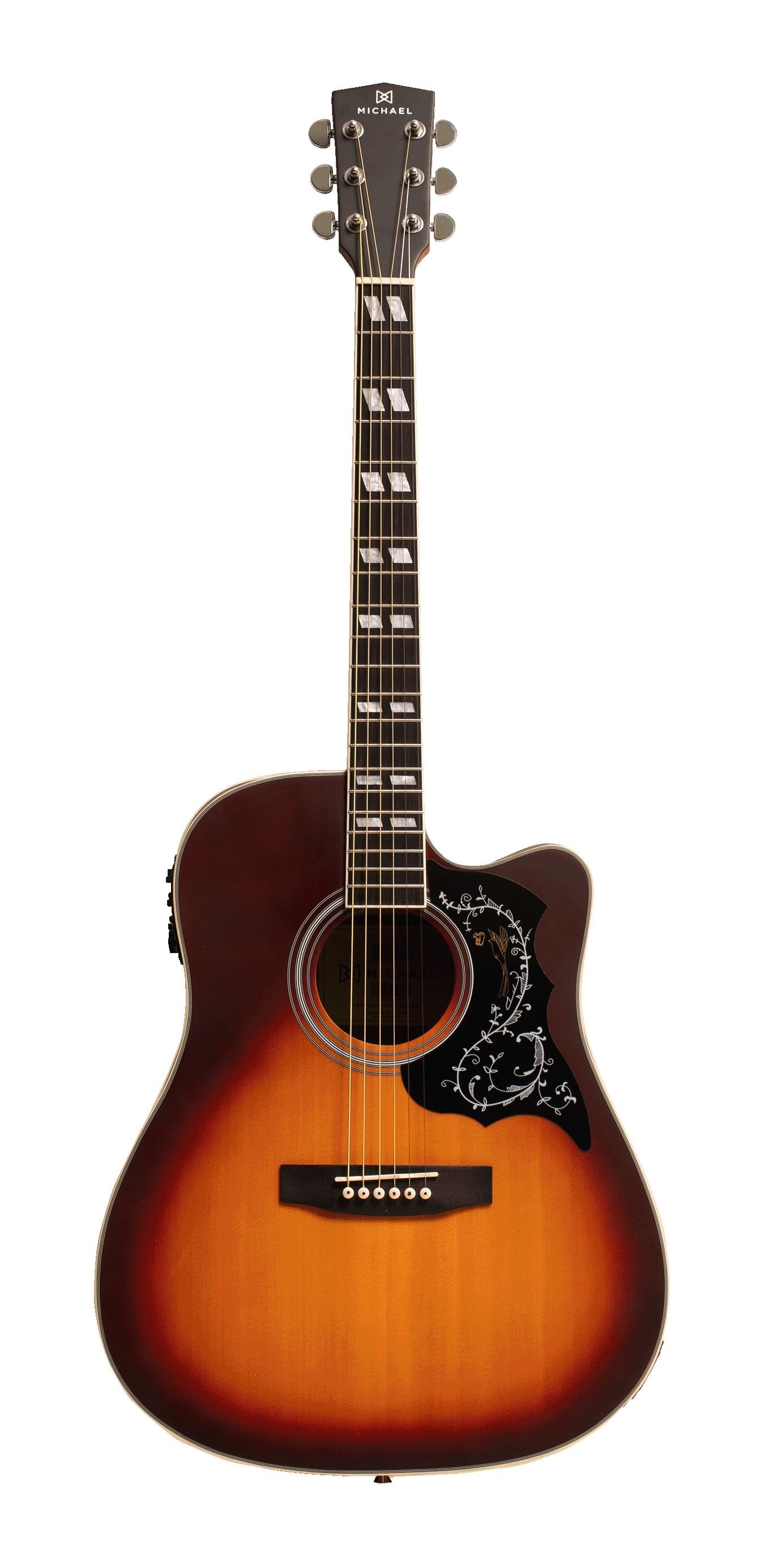 Violão Elétrico Michael Folk Freebird Vmf430 