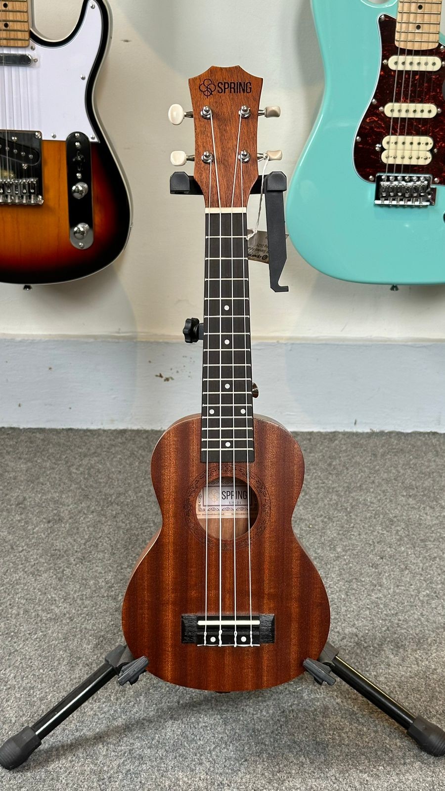 Ukulele Spring Us-21 Soprano Acústico Natural