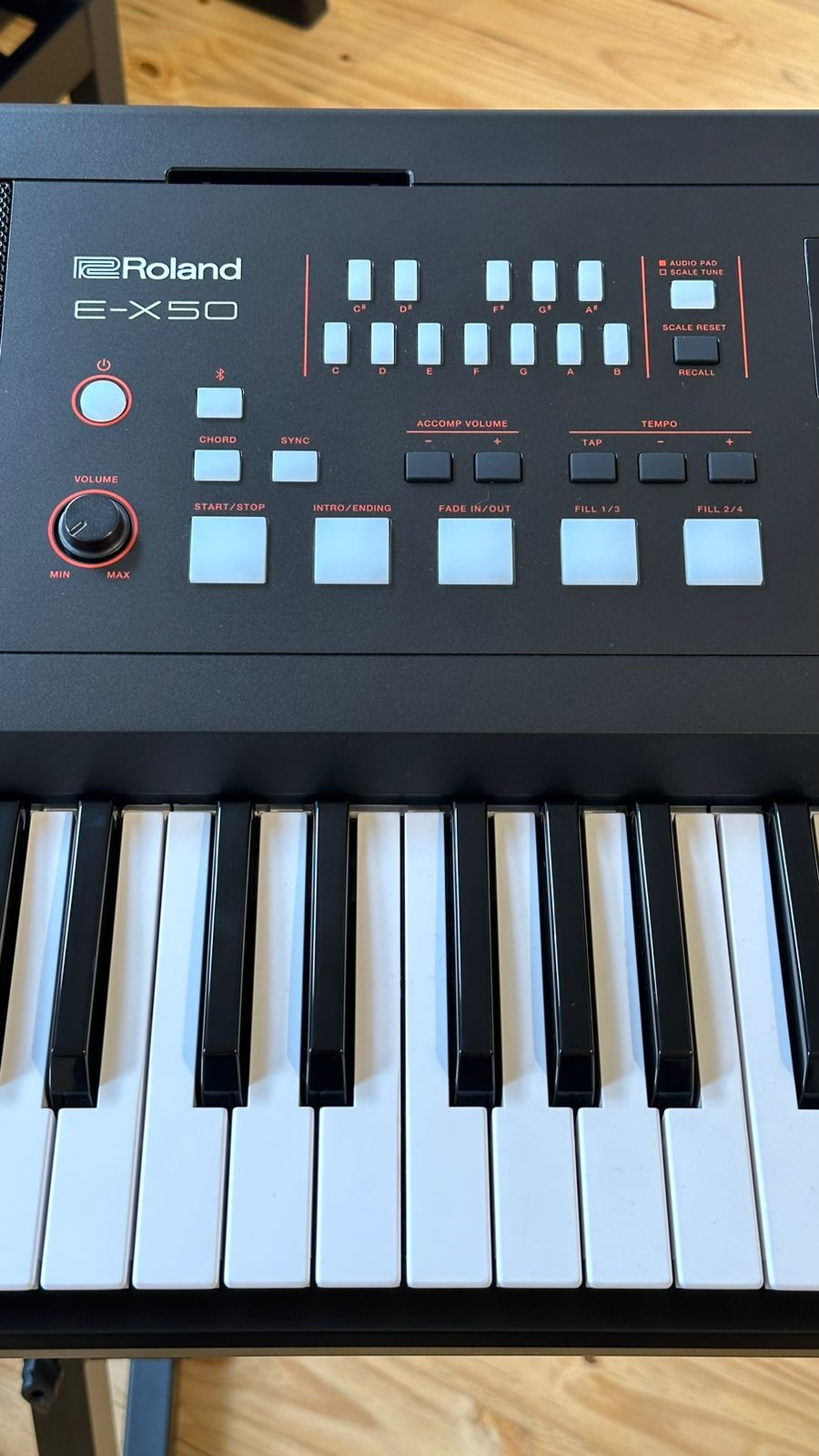 Teclado Arranjador Roland E-x50 61 Teclas 