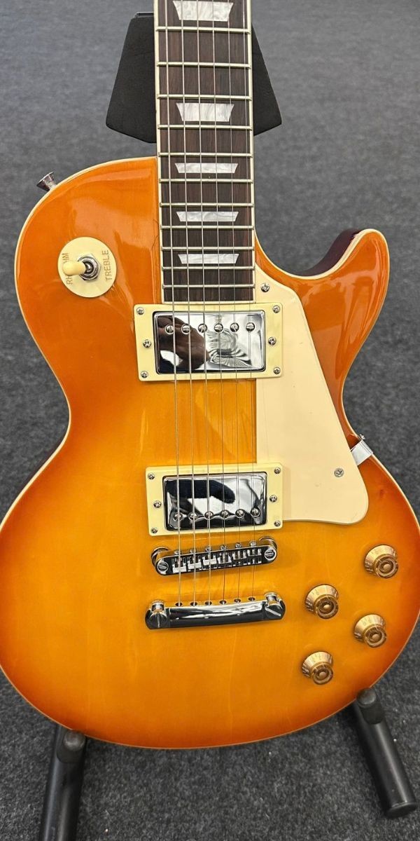 Guitarra Estilo Les Paul Giannini Gae09 Dlx Honey Burst hh 