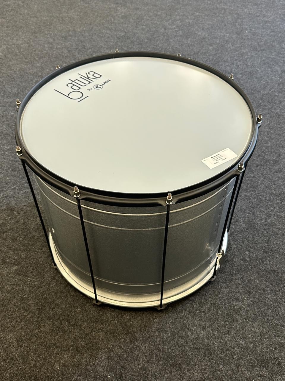Surdo 45x20 Luen Aro Chapa Preto Pele Leitosa 