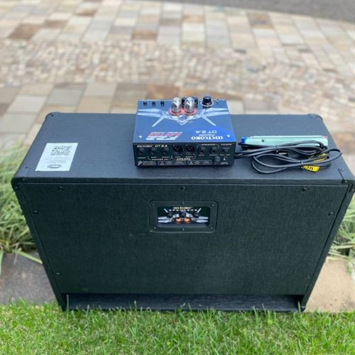 Cabeçote/power Amp Guitarra Meteoro F22 Raptor + Caixa Raptor 212 2x12" - 240w Rms Estéreo 