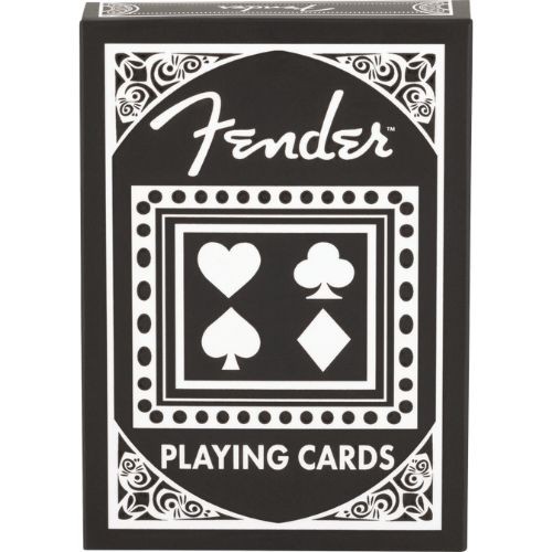 Baralho Fender Stratocaster Playing Cards Original Com 54 Cartas | Presente Para Guitarrista 