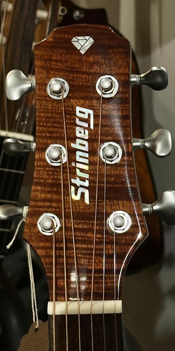 Violão Strinberg Diamond Dd1c sm Smoked Gloss Folk Eletroacústico Aço Com Bag 