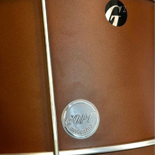 Caixa Malacacheta Gope g2 Alumínio 20cm x 12" Linha Melanina Com Bordão 4 Fios 6 Afinações Bal2012mlmg2 