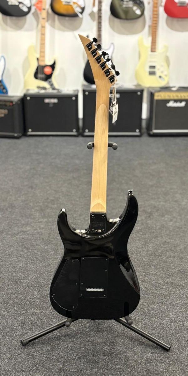 Guitarra Jackson js Dinky Js11q Transparente Red 