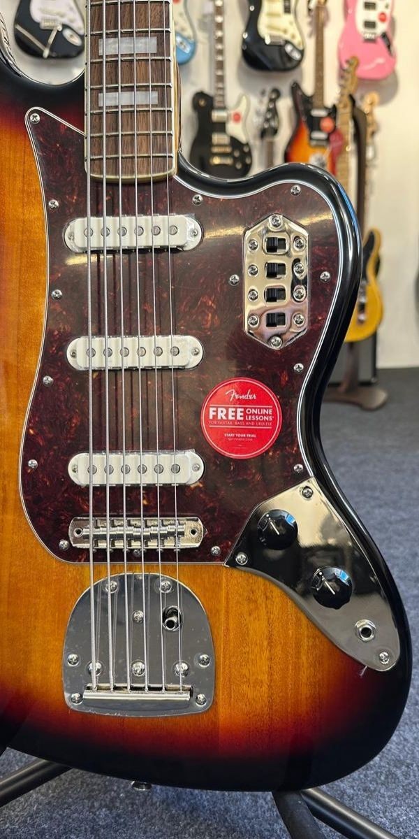Contrabaixo Squier Classic Vibe Bass vi 6 Cordas 3-color Sunburst 