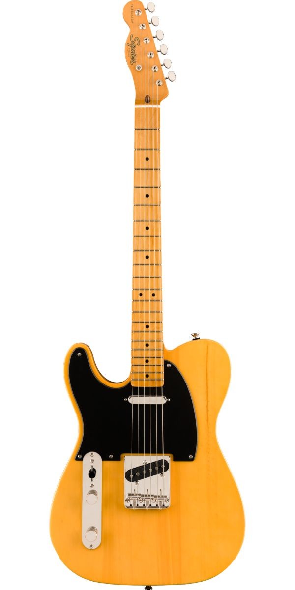 Guitarra Squier Affinity Series Telecaster Left-handed Canhota Butterscotch Blonde Maple by Fender 