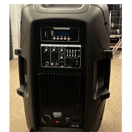 Caixa Ativa Boxx Bci-12 300w 12” Usb sd Xlr e Rca 