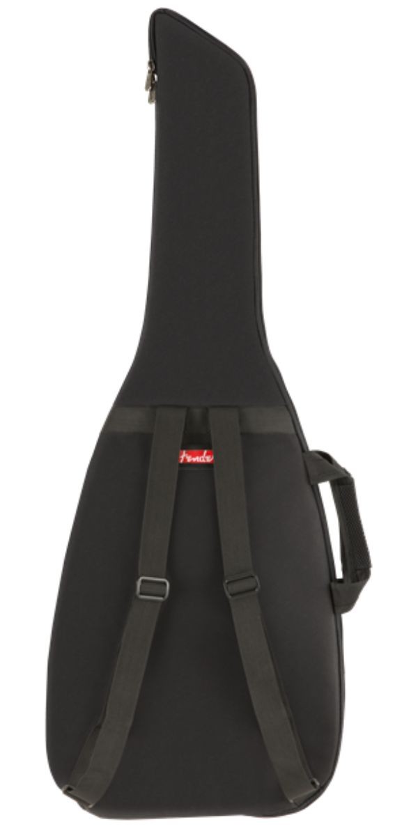 Bag Para Guitarra Fender Fe405 Preta Gig Bag Acolchoada 5 mm 