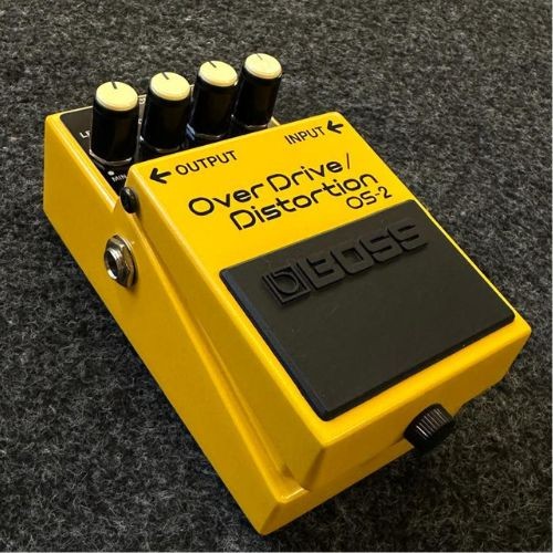 Pedal de Drive e Distorção Boss Os-2 Overdrive Distortion 
