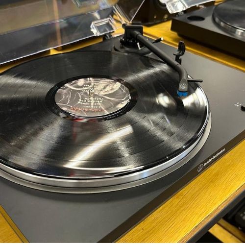 Toca Discos Audio Technica At-lp70x-bg Black Grey 