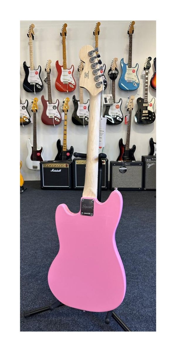 Guitarra Fender Squier Sonic Mustang Flash Pink 
