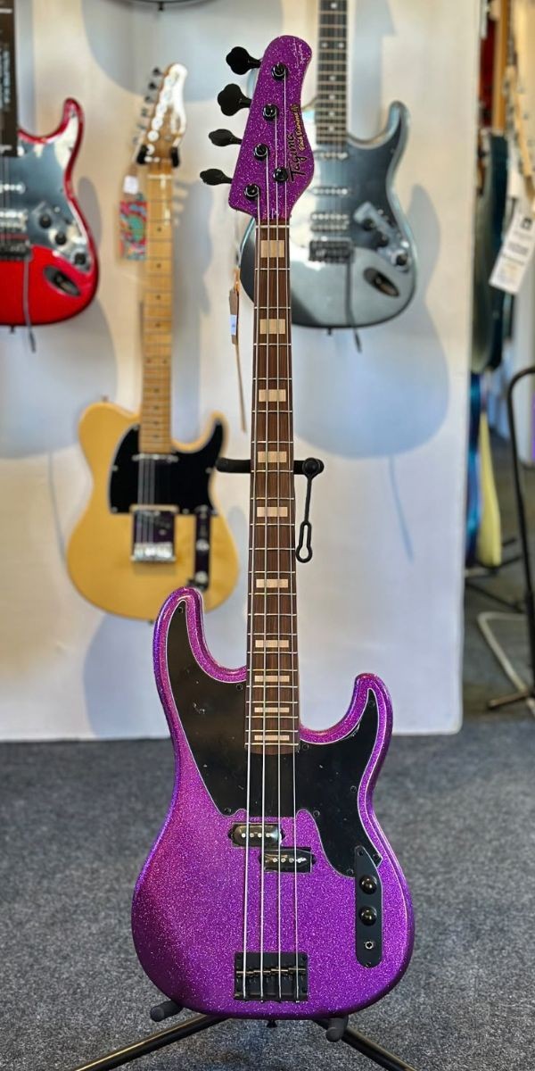 Contrabaixo Tagima Signature Ana Karina Black Diamond Pksk 4 Cordas Roxo 
