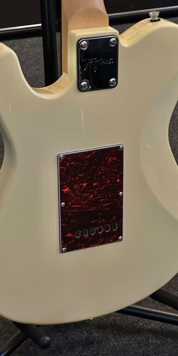 Guitarra Tagima Tw-88 hh Olympic White Owh Escudo Tortoise Tele 