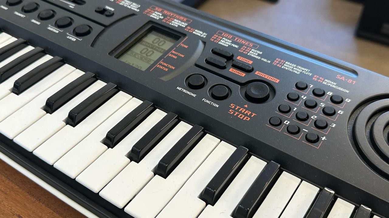 Teclado Casio Infantil Sa81h2 44 Teclas